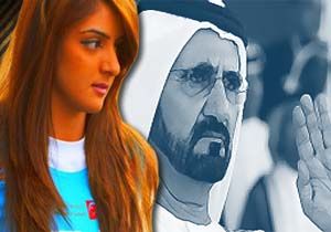Dubai Emiri nin  Kz nn, Babasna Sitemi Facebook u Sallad!